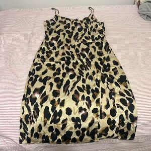 Nasty Gal Leopard Print Dress